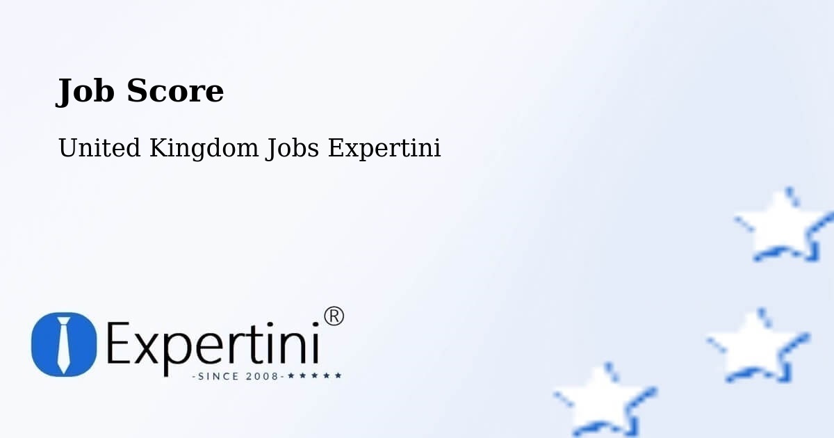 Job Score & Job Description Score Tool – Crick - United Kingdom Jobs Expertini