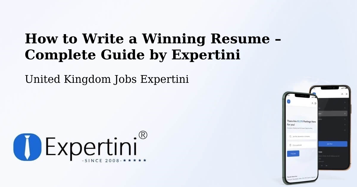 Resume Writing Guide for Job Seekers – Crick - Crick, United Kingdom Jobs Expertini