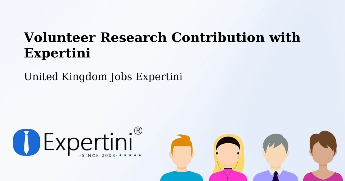 Volunteer Research Contribution Program – Crick - United Kingdom Jobs Expertini